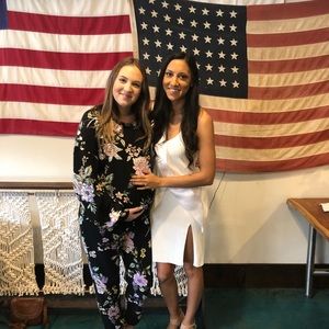 Two piece floral set